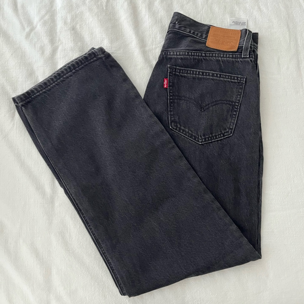LEVI’S LOOSE STRAIGHT JEANS | BLACK | W27xL30